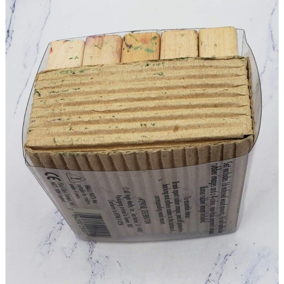 All Night Media 2901Q Symbols Set 16 Rubber Stamp Squares Holidays and Symbols - Picture 7 of 8